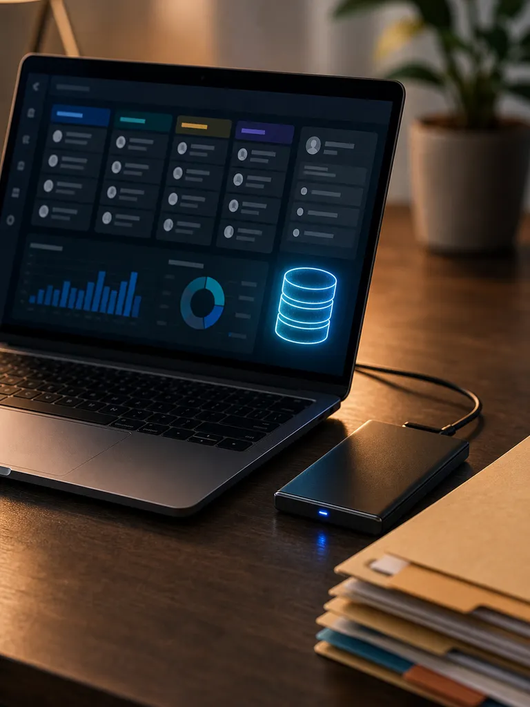 перенос базы данных в кастомную crm