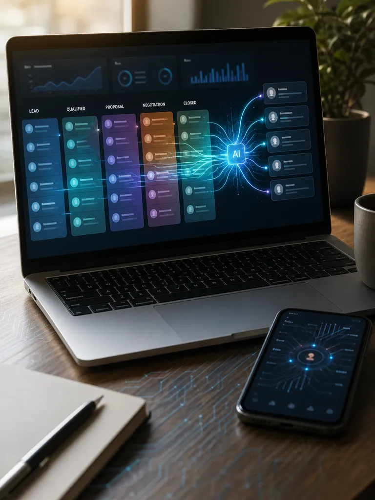 разработка ai модуля для crm